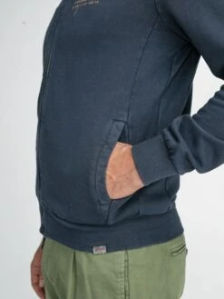 Petrol Industries Sweatvesten Sweatvest Heren Navy / Smoky Blue -Herenkleding Winkel 7365a6355d2c06cc1ef4bb1928472ee4