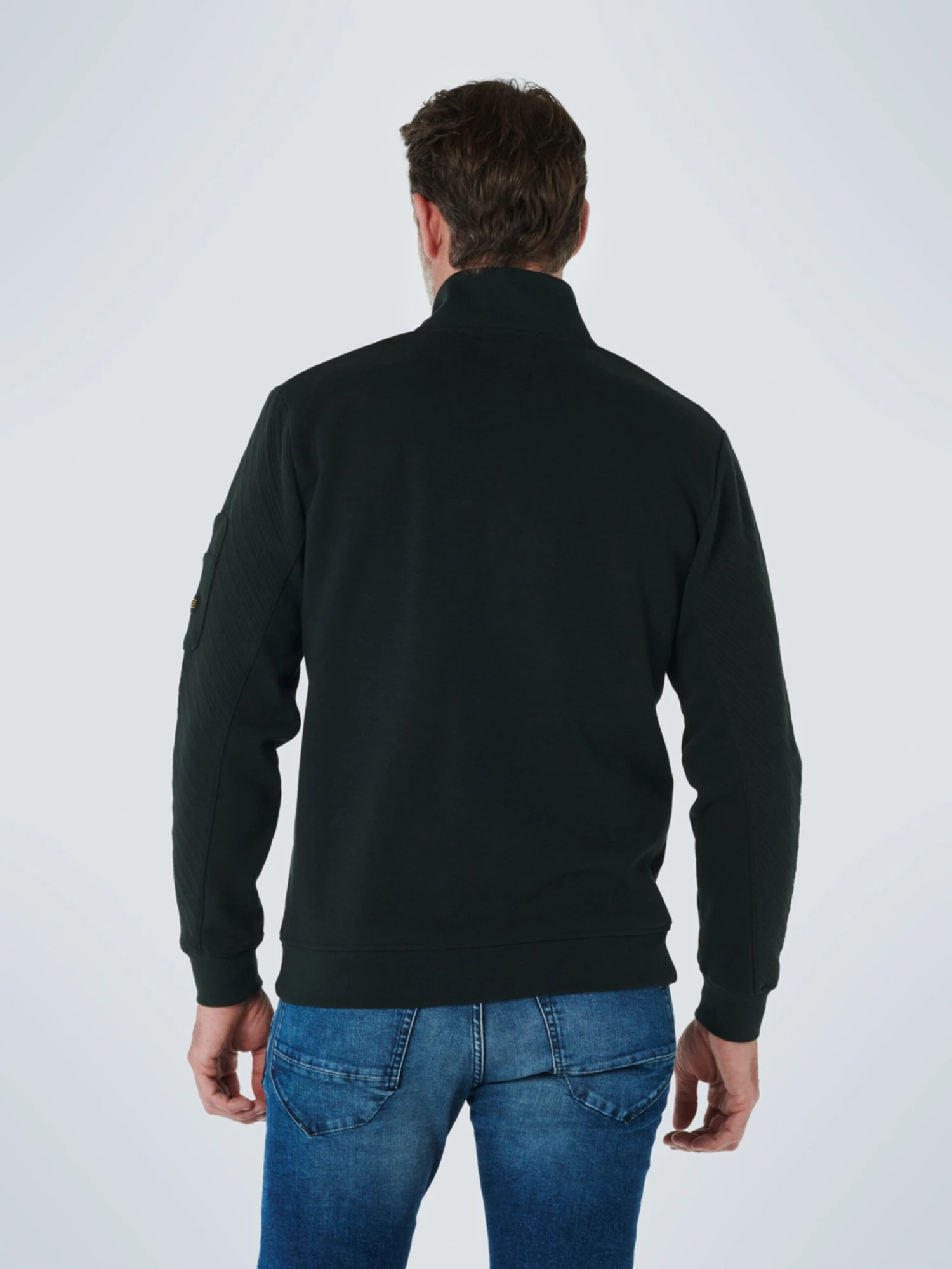 No-Excess Sweatvesten Sweatvest Heren Donkergroen 4 No-Excess Sweatvesten Sweatvest Heren Donkergroen - Afbeelding 4