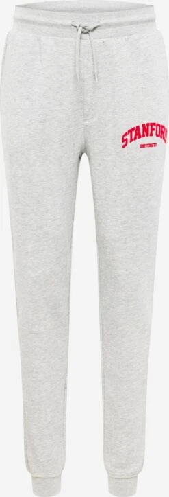 Only & Sons Sweatpants Tapered Broek TOM Heren Lichtgrijs