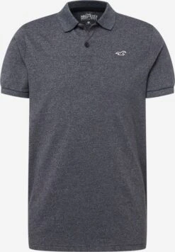 Hollister Polos Shirt Heren Donkergrijs