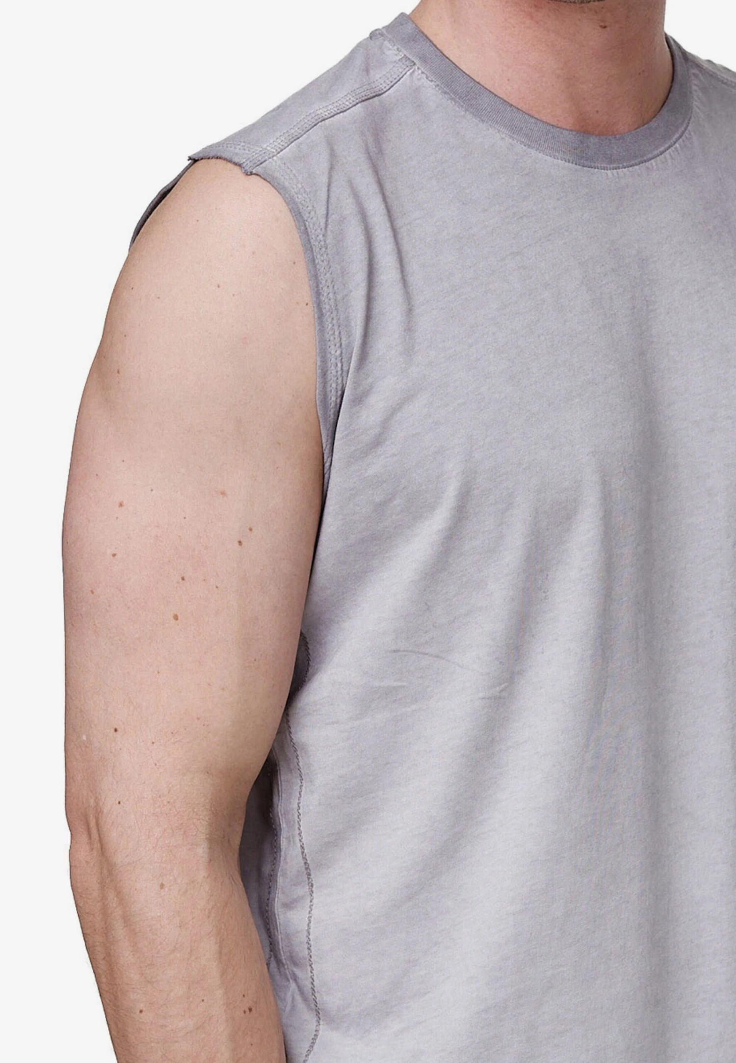 Tanktops Shirt Heren Grijs 6 Tanktops Shirt Heren Grijs - Afbeelding 6