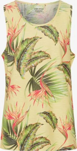 Blend Tanktops Shirt Heren Geel