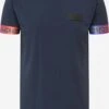 T-shirts Shirt Torsion Heren Marine