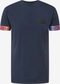 T-shirts Shirt Torsion Heren Marine