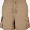 URBAN CLASSICS Cargo Shorts Regular Cargobroek Heren Donkerbeige