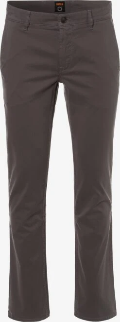 BOSS ORANGE Chinos Slimfit Chino Heren Grijs