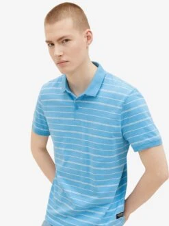 TOM TAILOR Denim Polos Shirt Heren Lichtblauw 11 TOM TAILOR Denim Polos Shirt Heren Lichtblauw -Herenkleding Winkel 7e2dd03a9f1f54f04507e28da32bcc2d