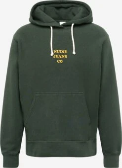 Hoodies Sweatshirt Fredrik Heren Donkergroen