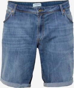 Denim Shorts Regular Jeans RICK Heren Blauw