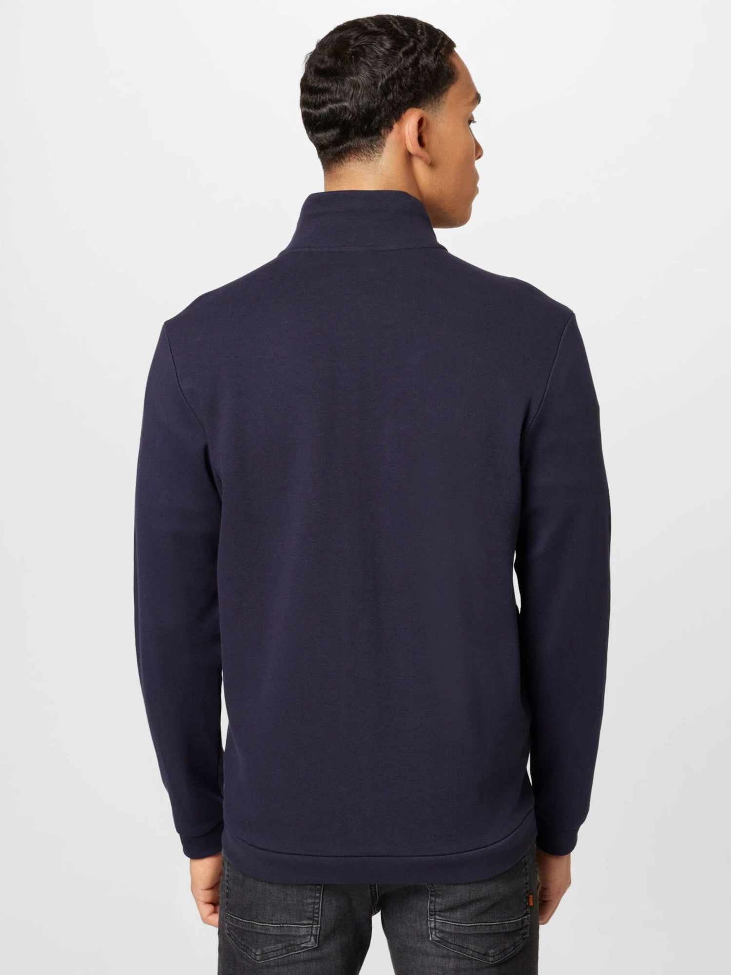 Boss Green Sweatvesten Sweatvest Skaz Heren Donkerblauw 4 Boss Green Sweatvesten Sweatvest Skaz Heren Donkerblauw - Afbeelding 4