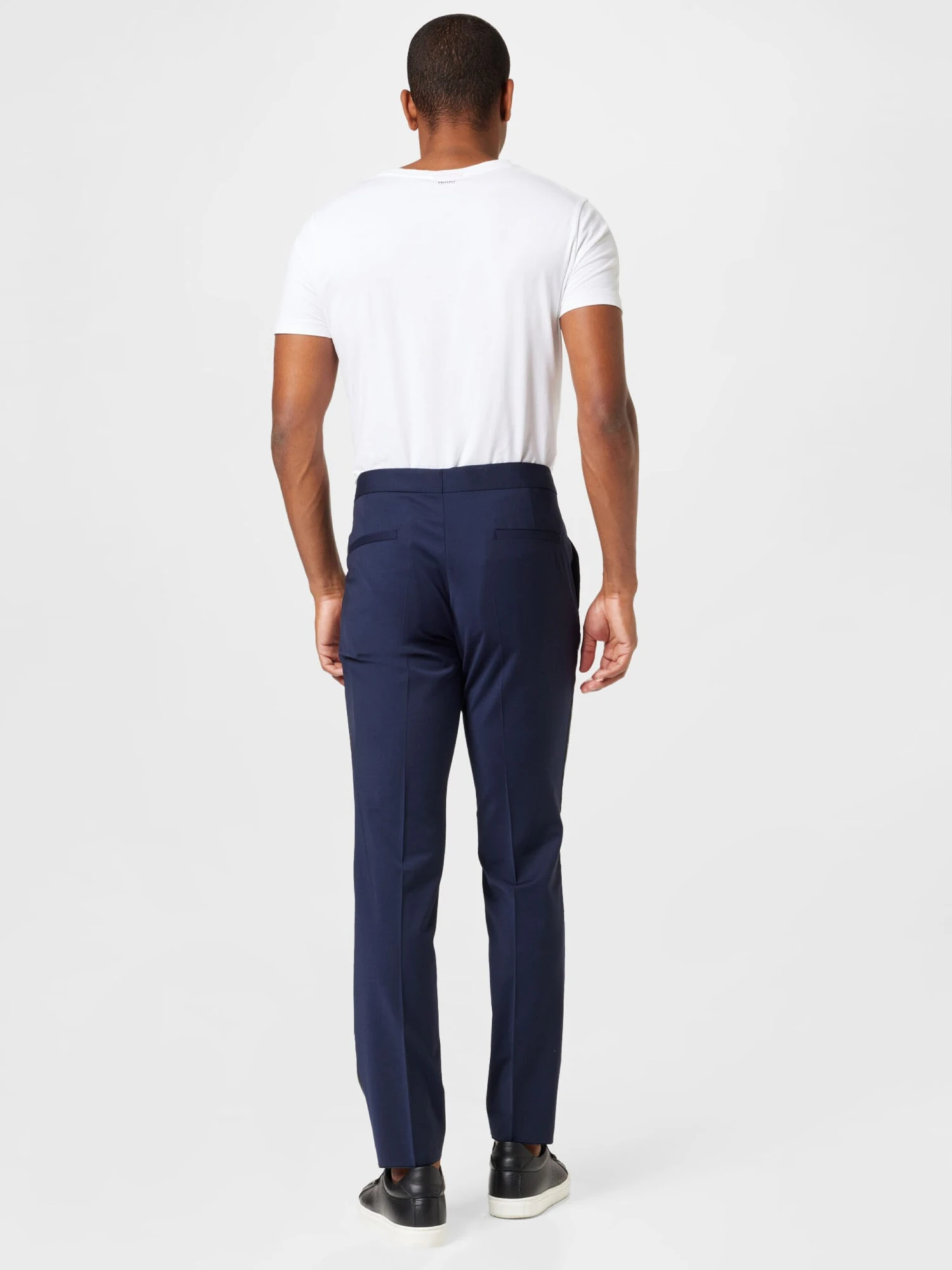 Hugo Pantalons Regular Pantalon Hesten Heren Navy 4 Hugo Pantalons Regular Pantalon Hesten Heren Navy - Afbeelding 4