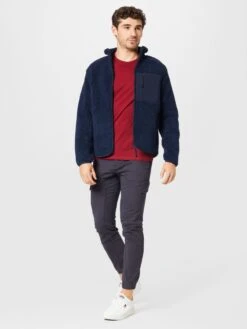 TOM TAILOR Denim Cargobroeken Slimfit Cargobroek Heren Marine -Herenkleding Winkel 83202e382c9a1421a58d3bb4b5ad999b