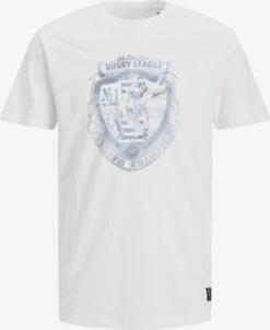 Jack & Jones T-shirts Shirt BLUBRADFIELD Heren Wit
