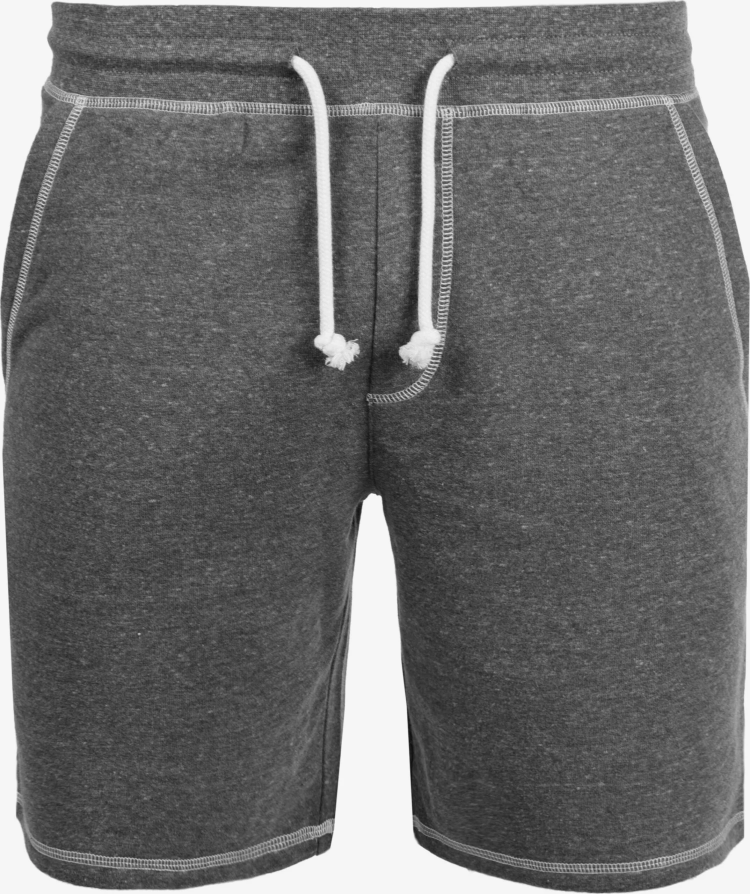 Solid Sweat Shorts Regular Broek Toljan Heren Grijs 1 Solid Sweat Shorts Regular Broek Toljan Heren Grijs