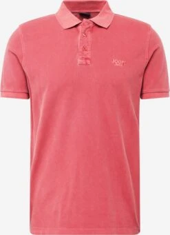 Joop Jeans Polos Shirt Ambrosio Heren Pastelrood