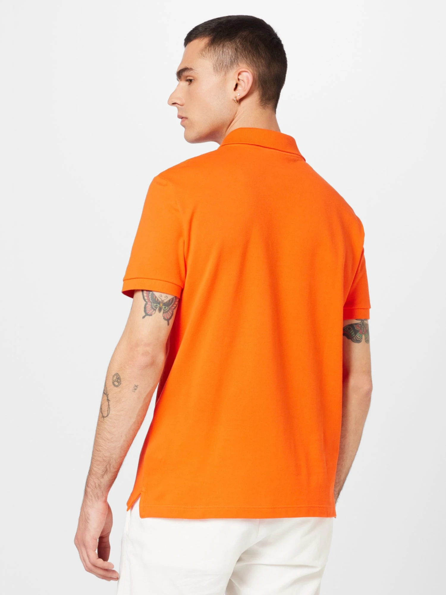 Lacoste Polos Slim Fit Shirt Heren Neonoranje 4 Lacoste Polos Slim Fit Shirt Heren Neonoranje - Afbeelding 4