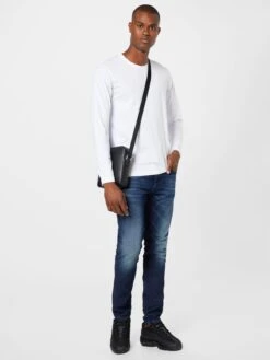 Longsleeves Shirt Thor Heren Wit -Herenkleding Winkel 878c5a28a7dce251e3278d616150a50b