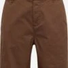 Topman Chino Shorts Slimfit Chino Heren Bruin