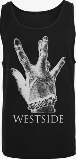 Tanktops Shirt Westside Connection 2.0 Heren Zwart