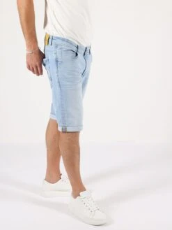 Denim Shorts Regular Jeans Thomas Heren Lichtblauw -Herenkleding Winkel 8a0ef40b2fc032fe891410e7e2b2060b