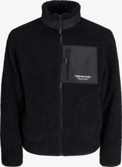 Jack & Jones Fleece Jassen Fleece Jas Vesterbro Heren Zwart