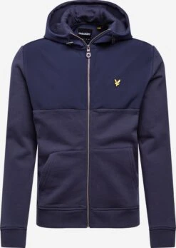 Lyle & Scott Sweatvesten Met Capuchon Sweatvest Heren Navy