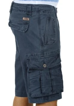 Solid Cargo Shorts Regular Cargobroek Pombal Heren Blauw -Herenkleding Winkel 8e68840eee0db1b004c6c4709286a33e