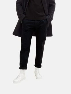 Tom Tailor Chinos Slimfit Chino Travis Heren Zwart -Herenkleding Winkel 8e8bf80e5863f8d7cc06d34bfb55be63