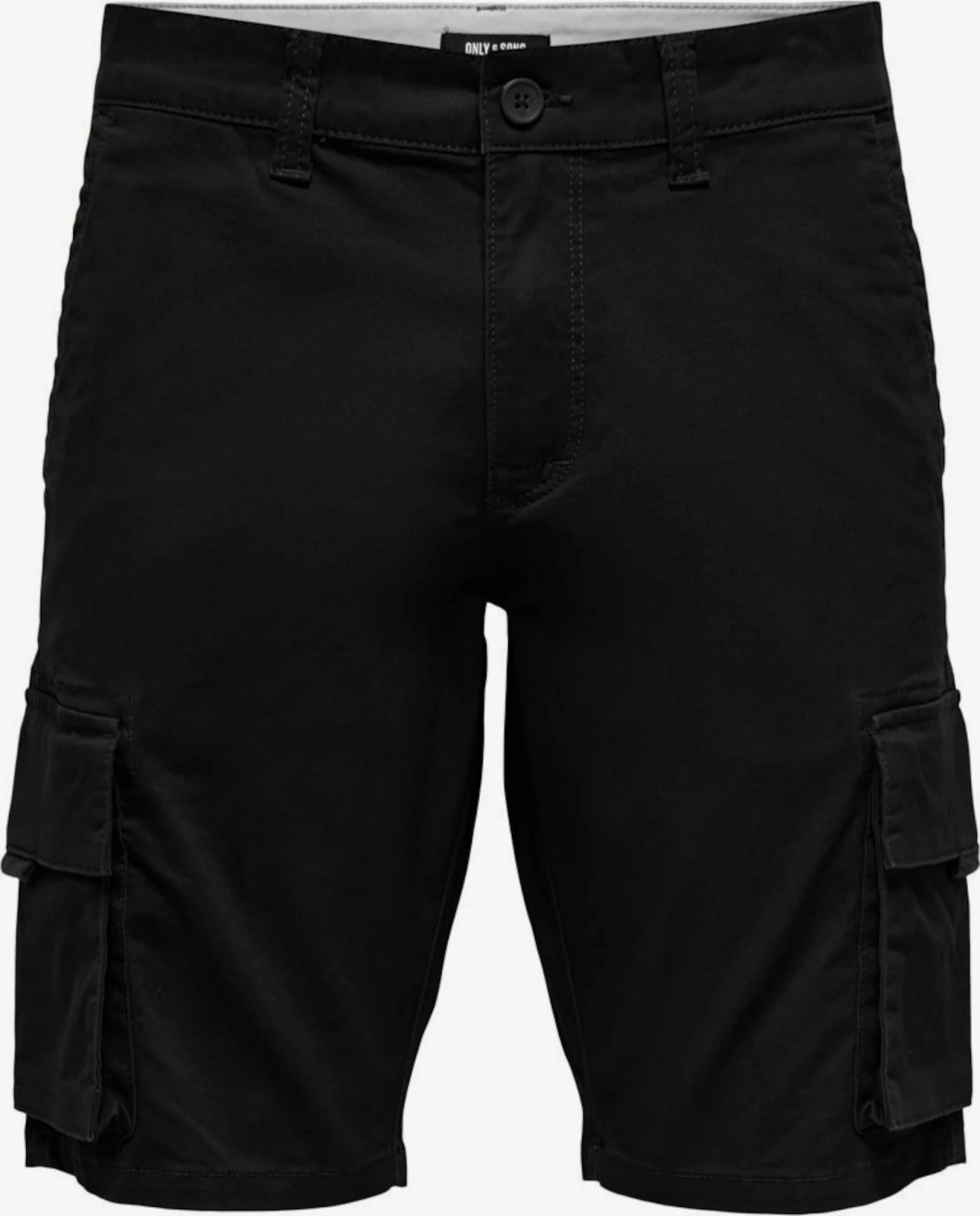 Only & Sons Cargo Shorts Regular Cargobroek Heren Zwart 1 Only & Sons Cargo Shorts Regular Cargobroek Heren Zwart