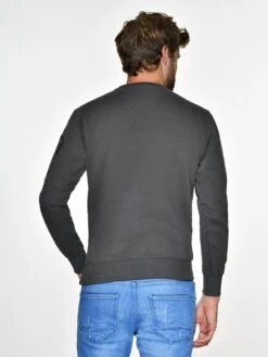 Top Gun Sweatshirts Sweatshirt TG-9018 Heren Donkergrijs -Herenkleding Winkel 8f489c947414238c770491b613c59f9e