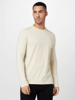 BOSS ORANGE Longsleeves Shirt Tokkslong Heren Crème -Herenkleding Winkel 915c64840c73909642fcd9551aa31496