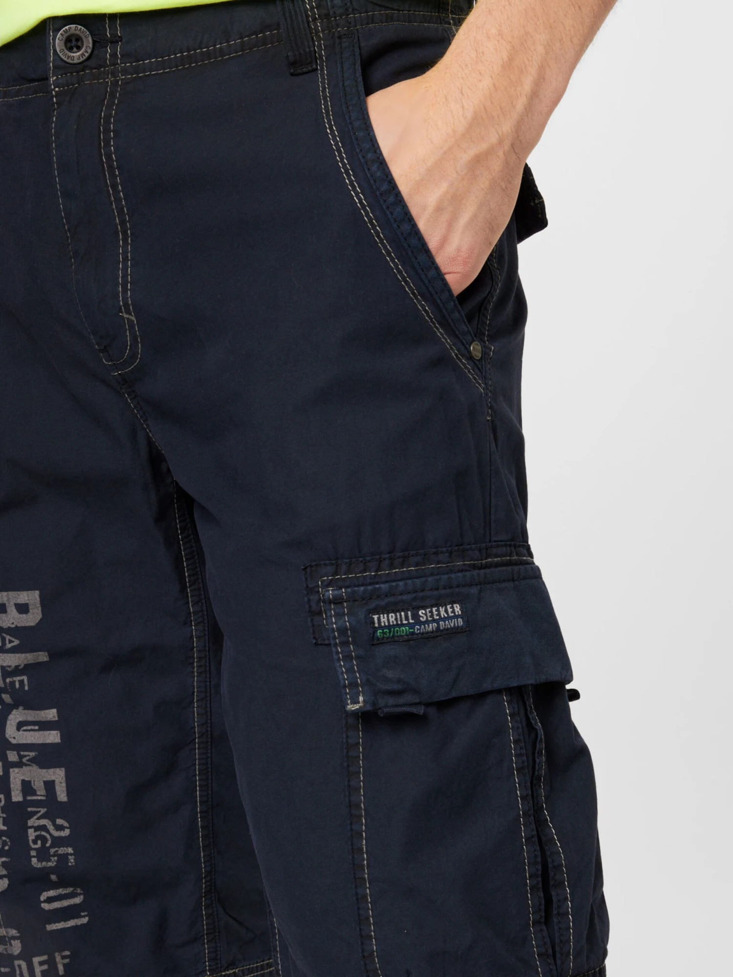 Camp David Cargo Shorts Regular Cargobroek Heren Donkerblauw 5 Camp David Cargo Shorts Regular Cargobroek Heren Donkerblauw - Afbeelding 5