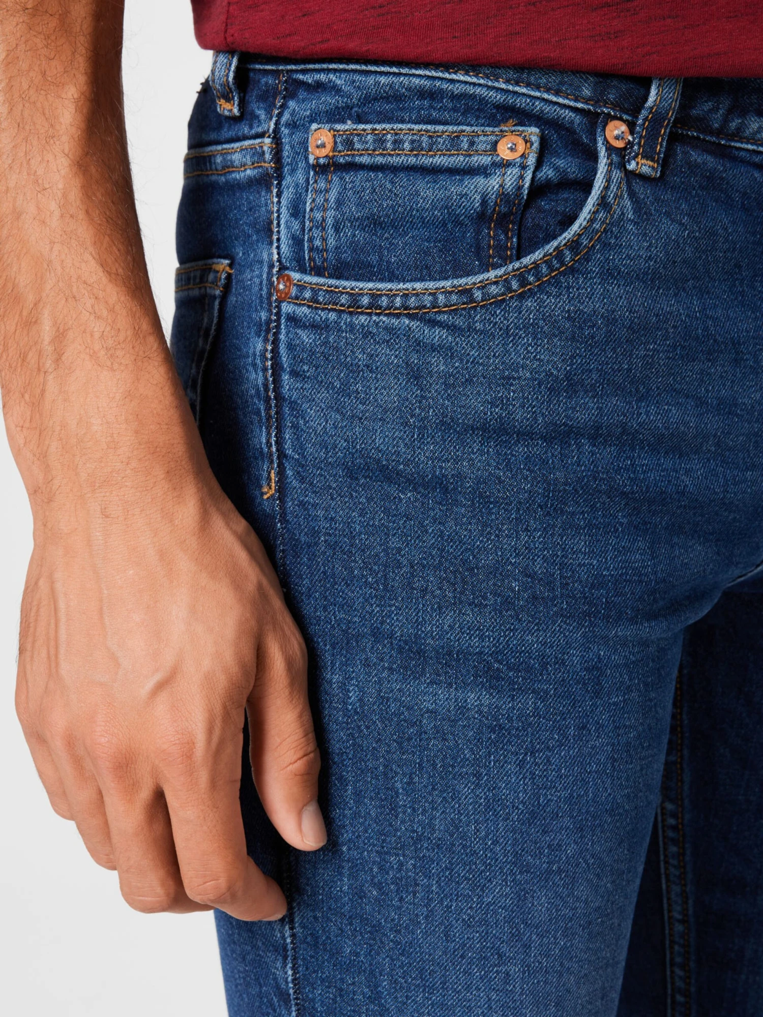 WEEKDAY Jeans Skinny Jeans Friday Heren Blauw 2 WEEKDAY Jeans Skinny Jeans Friday Heren Blauw - Afbeelding 2