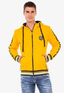 Cipo & Baxx Sweatvesten Met Capuchon Sweatvest Heren Geel 8 Cipo & Baxx Sweatvesten Met Capuchon Sweatvest Heren Geel -Herenkleding Winkel 94116d1d7dcda12ee10684b1be2a7475
