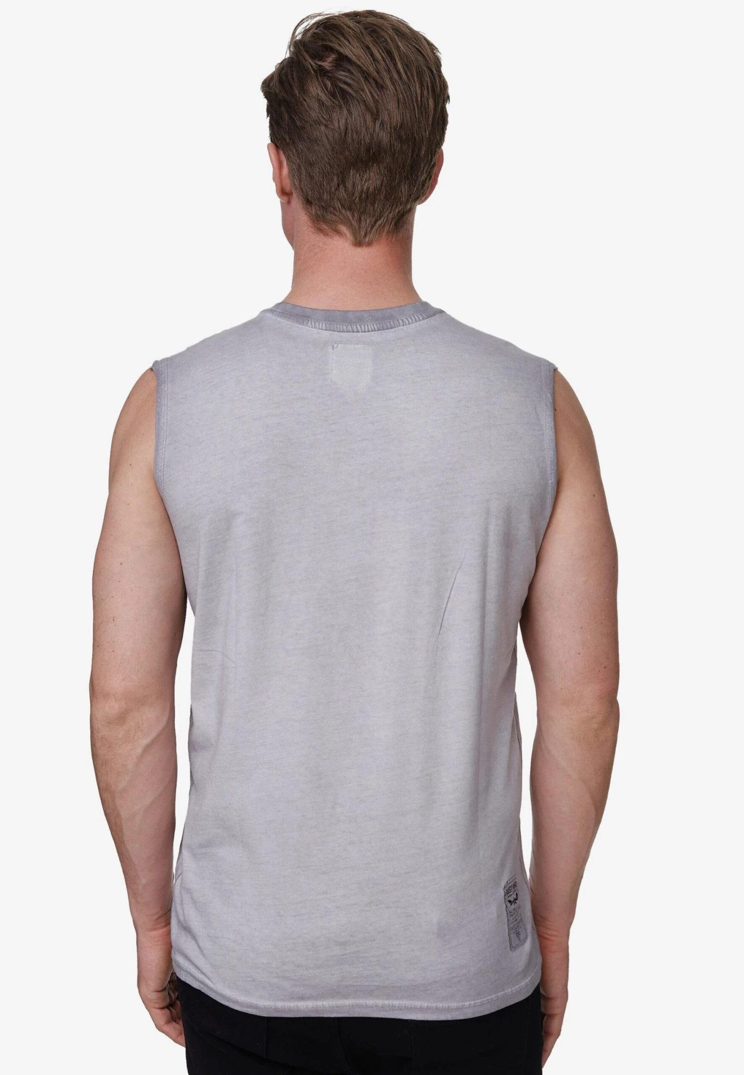 Tanktops Shirt Heren Grijs 5 Tanktops Shirt Heren Grijs - Afbeelding 5