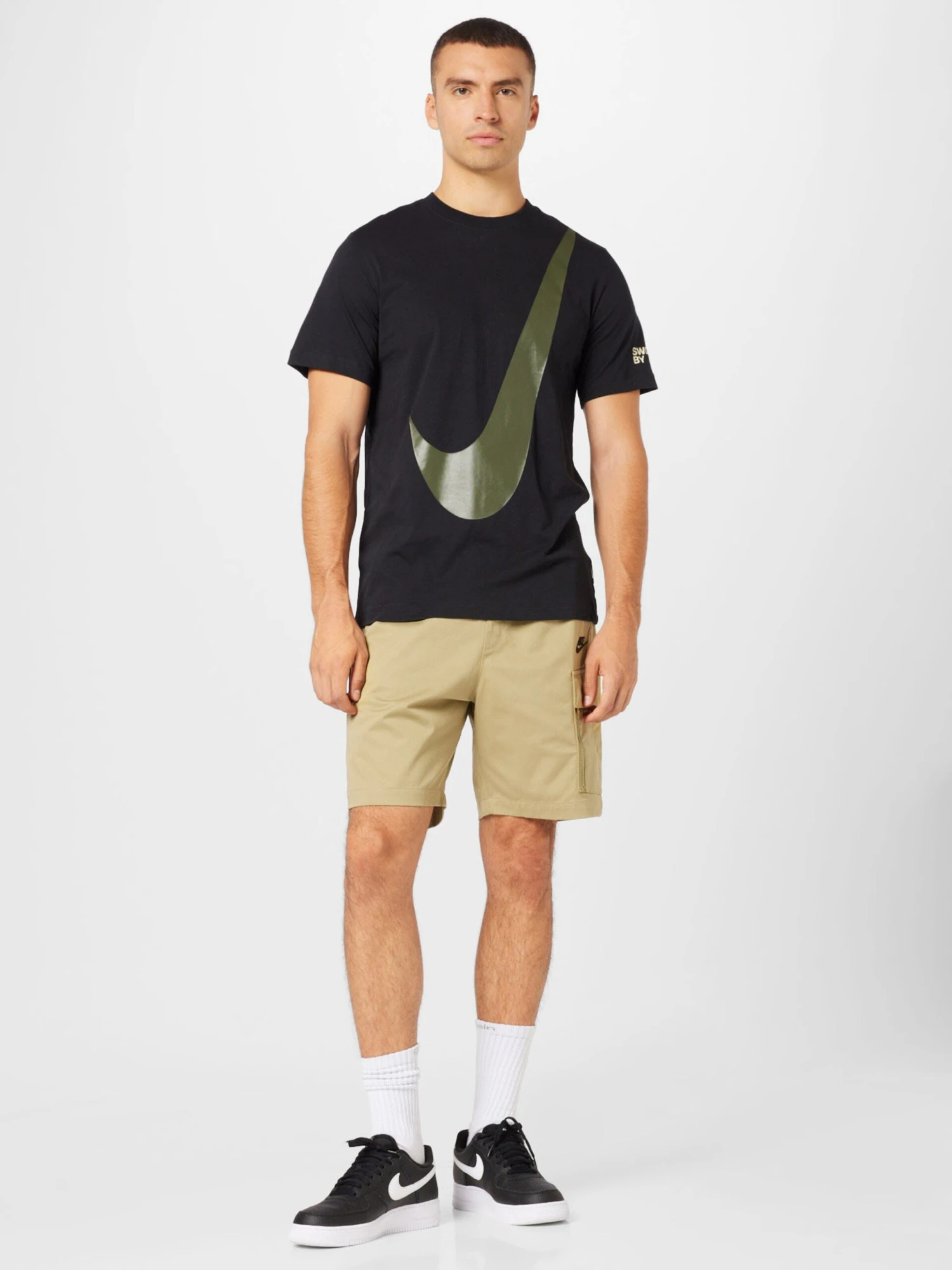Nike Sportswear Shorts Regular Broek Heren Olijfgroen 5 Nike Sportswear Shorts Regular Broek Heren Olijfgroen - Afbeelding 5