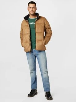 Hollister Longsleeves Shirt Heren Smaragd -Herenkleding Winkel 965960509987b568c0abe79a6080ead4