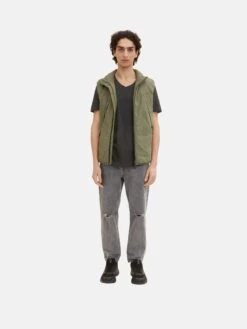 TOM TAILOR Denim Jeans Loosefit Jeans Heren Grijs -Herenkleding Winkel 990f056b849da30d44e7b51a39f6be1c