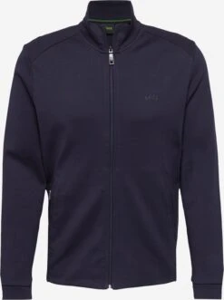 Boss Green Sweatvesten Sweatvest Skaz Heren Donkerblauw