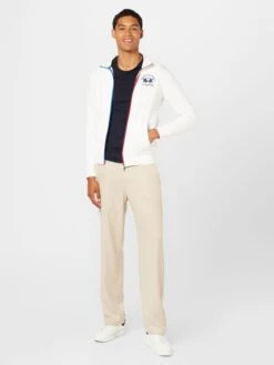 La Martina Sweatvesten Sweatvest Heren Offwhite -Herenkleding Winkel 9984bc6b5b7ff778ab61a9a8539d8057