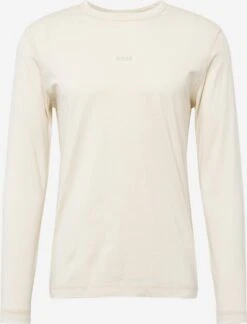 BOSS ORANGE Longsleeves Shirt Tokkslong Heren Crème