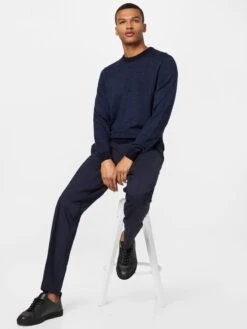 Pantalons Regular Pantalon Lenon Heren Navy -Herenkleding Winkel 9ae128d167819821fedc27df5face52e