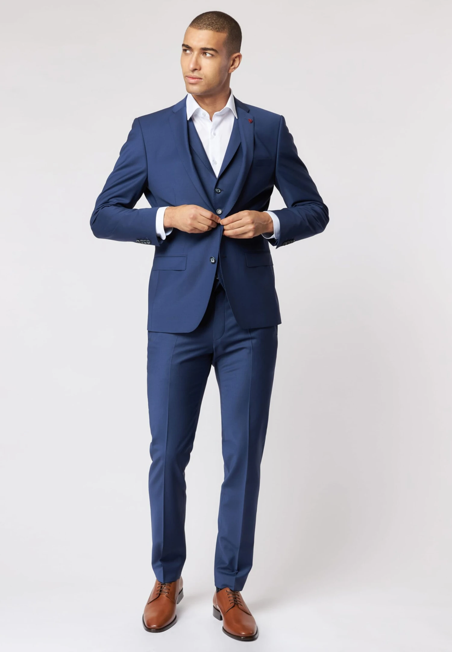 ROY ROBSON Pantalons Slimfit Pantalon Heren Blauw 4 ROY ROBSON Pantalons Slimfit Pantalon Heren Blauw - Afbeelding 4
