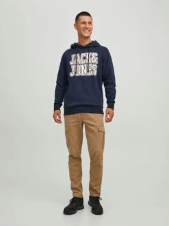 Jack & Jones Hoodies Sweatshirt Heren Blauw -Herenkleding Winkel 9b631914f24c1051cebbc1c4e956cdb4