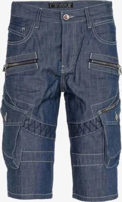 Cipo & Baxx Denim Shorts Regular Jeans Boost Heren Blauw