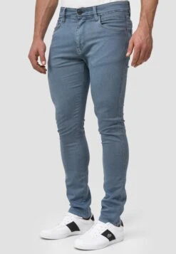 Indicode Jeans Jeans Slimfit Jeans Milos Heren Smoky Blue -Herenkleding Winkel 9c390080dca28f9ada27133df69a6d0a