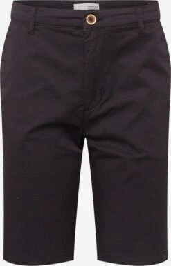 Solid Chino Shorts Regular Chino Bishop Heren Zwart