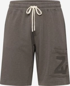 Zadig & Voltaire Sweat Shorts Regular Broek PARKER Heren Donkergrijs