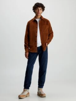 Calvin Klein Jeans Jeans Tapered Jeans Heren Donkerblauw -Herenkleding Winkel 9d67acab5bb7fedbf36bdd4fedb9fd61