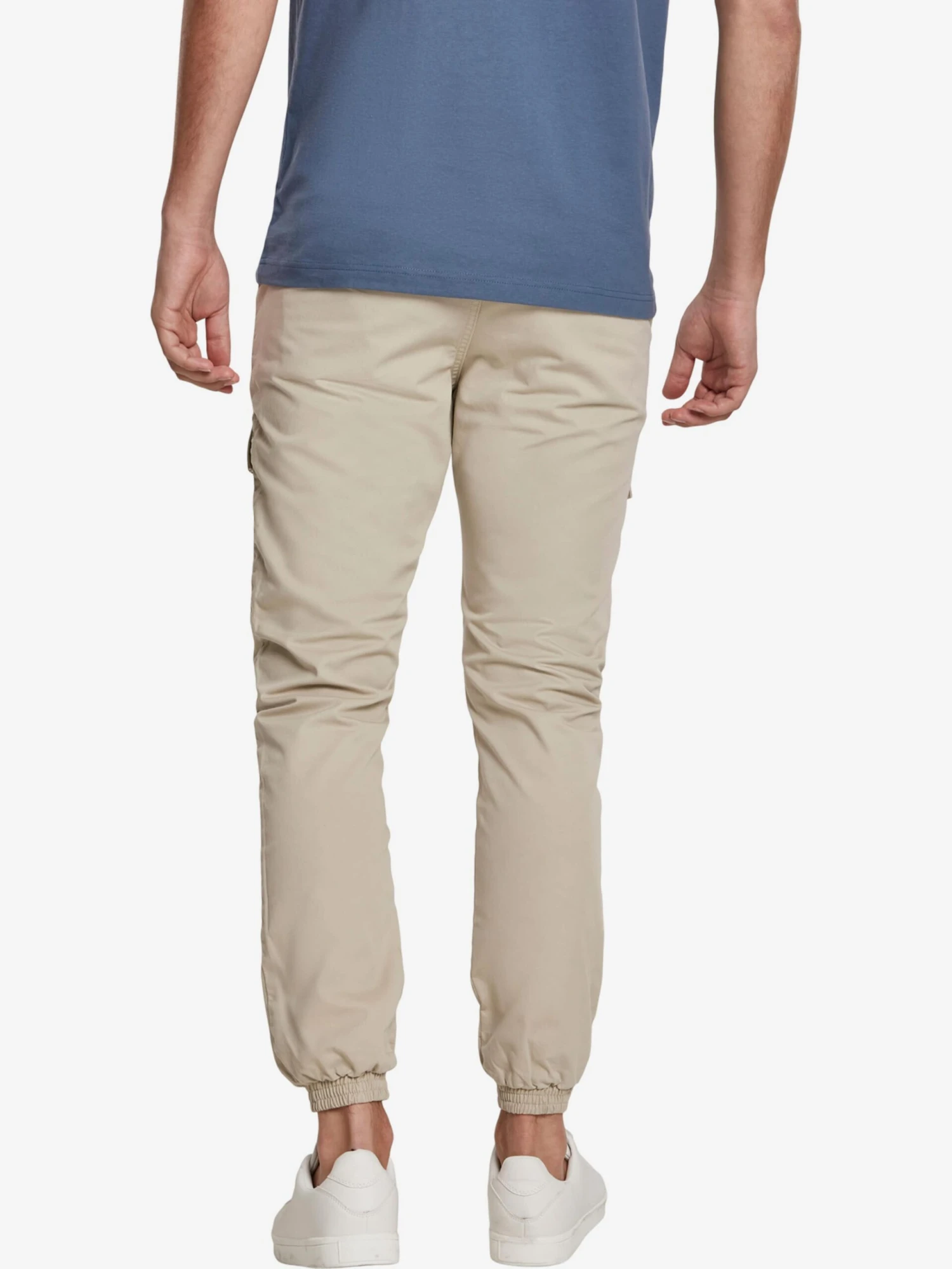 URBAN CLASSICS Cargobroeken Tapered Cargobroek Heren Beige 4 URBAN CLASSICS Cargobroeken Tapered Cargobroek Heren Beige - Afbeelding 4